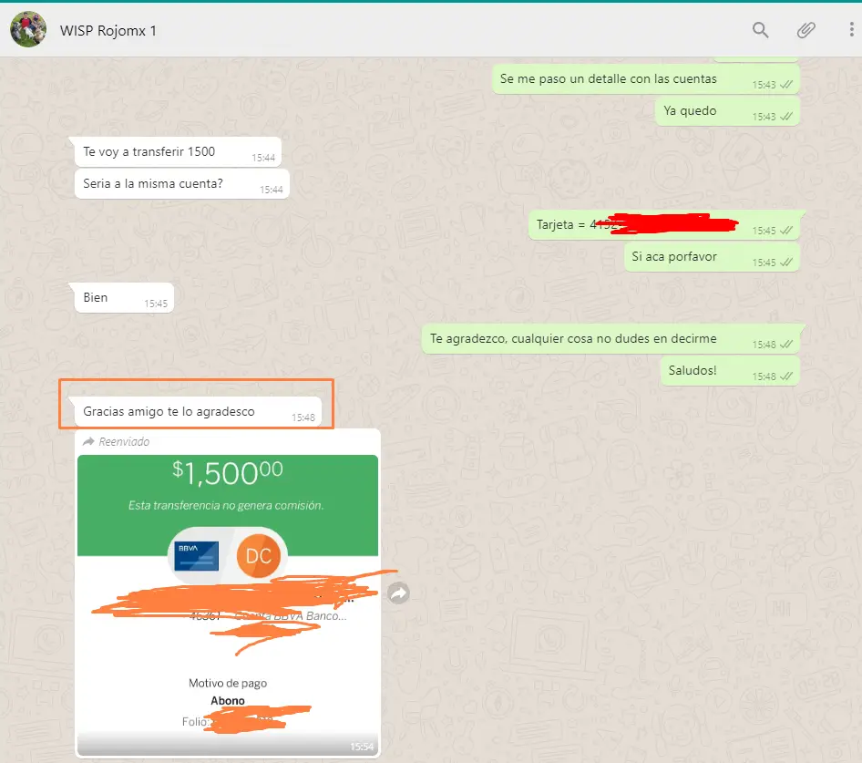 Pago confirmado - Gracias amigo